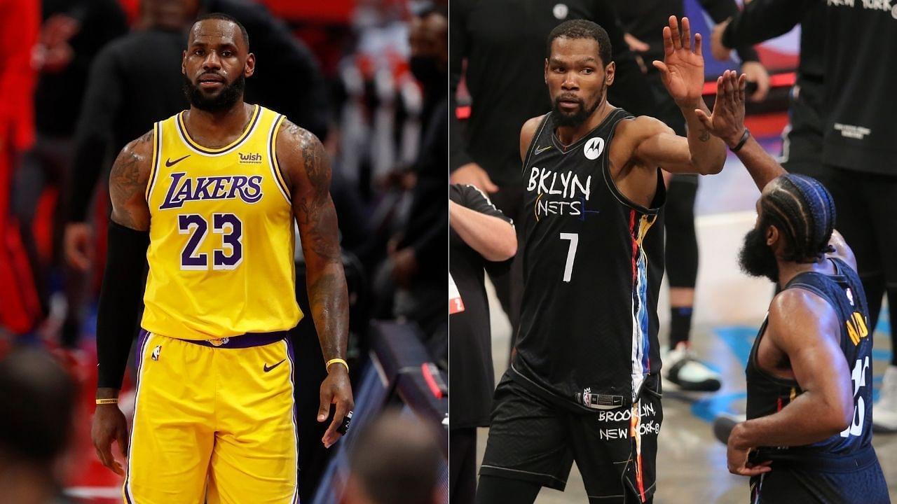 "LeBron James isn't even in the same stratosphere as Kevin Durant!": Skip Bayless dishes more disrespect toward King James as list for MVP odds for the '21-22 season gets out