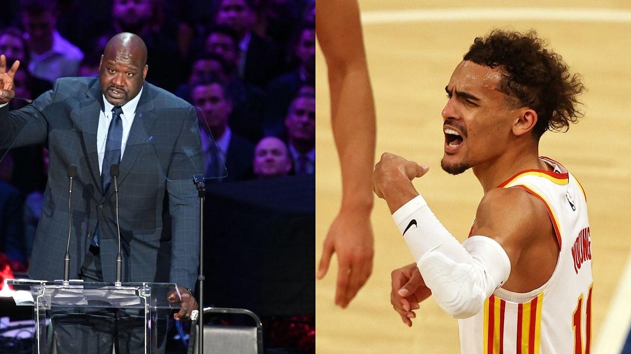 "Atlanta Hawks will win in 5 or 6": Shaquille O'Neal hilariously makes bird noises on NBAonTNT to controversially pick Trae Young and co to beat Giannis and the Bucks following an embarrassing Game 2 blowout loss