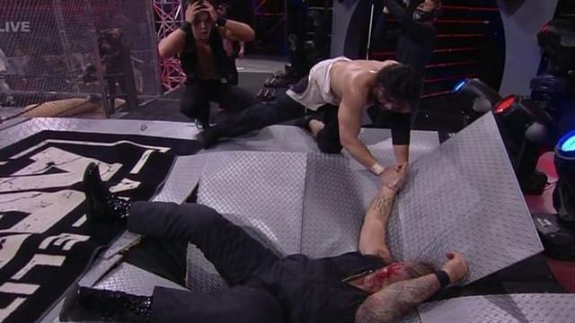 Chris Jericho calls out WWE stars for mocking his BLOOD & GUTS bump