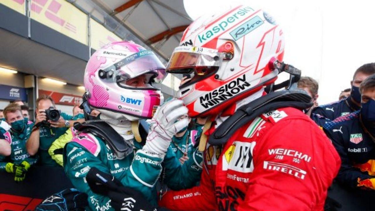 "I’m very happy for Seb"– Charles Leclerc on Sebastian Vettel's performance in Azerbaijan