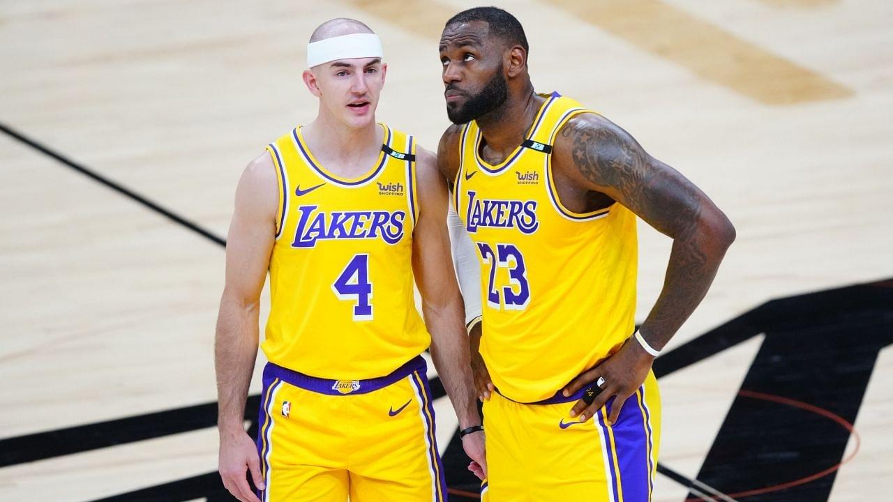 “Lakers screwed up by letting Alex Caruso go”: NBA executives go off on the purple and gold for separating LeBron James from Caruso