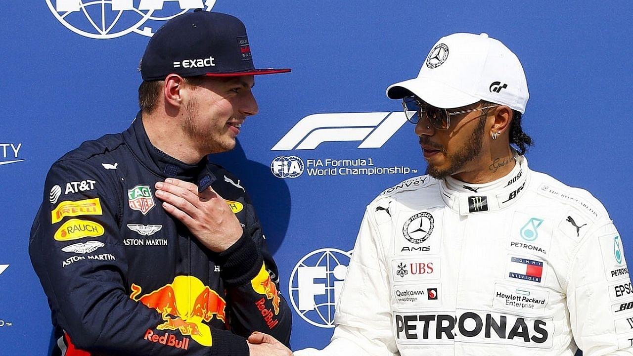"We are very normal with each other"– Max Verstappen speaks on his relations with Lewis Hamilton