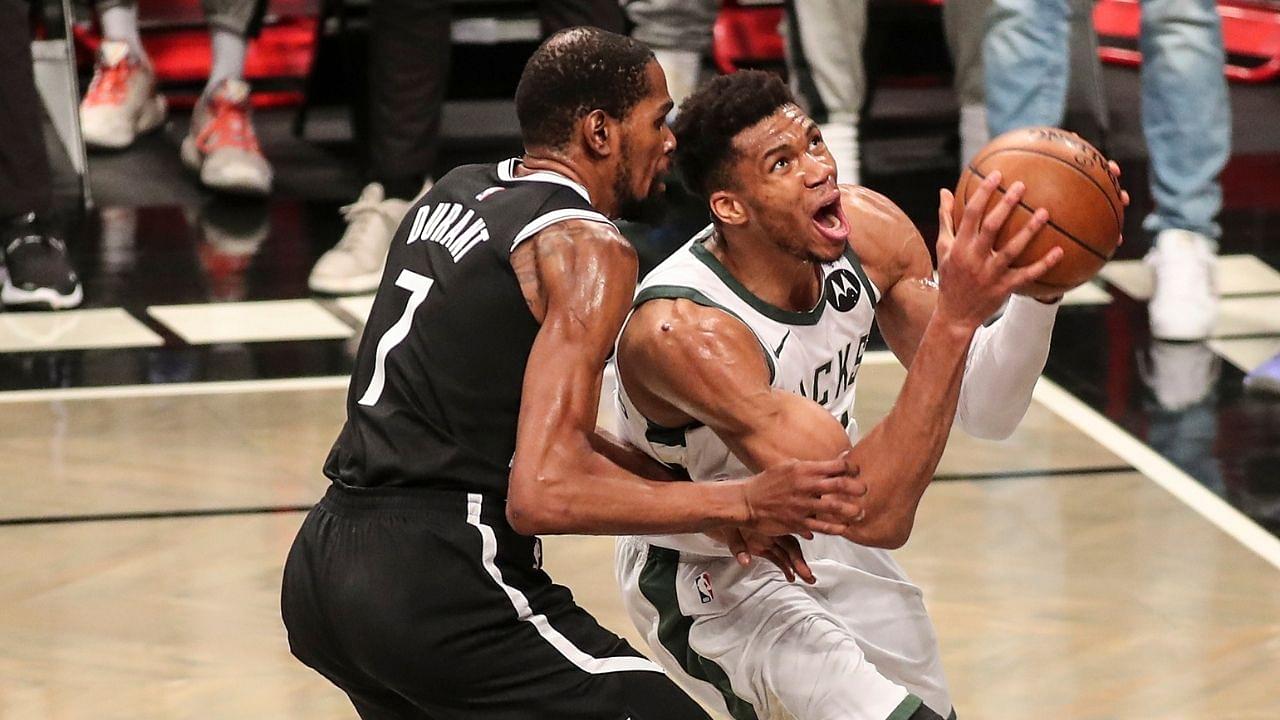 "Kevin Durant and Magic Johnson": Giannis Antetokounmpo idolized the Nets superstar and Lakers legend before being drafted by Milwaukee Bucks
