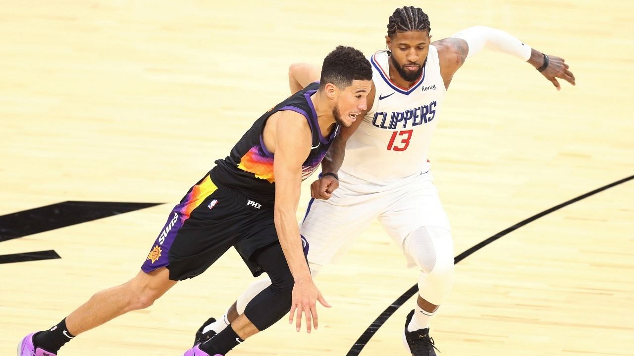 Devin Booker Talked More Trash To Pandemic P Than Anyone Skip Bayless Salivates At Paul George Leading Clippers Against Phoenix Suns In The Western Conference Finals The Sportsrush