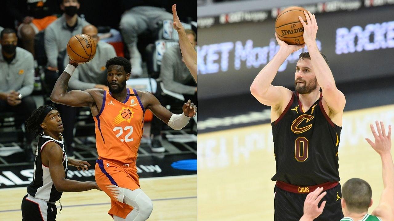 "Kevin Love needs to be replaced by Deandre Ayton": Jalen Rose calls the Cavs star's inclusion in the 2021 Olympics roster pandering to USA's white majority