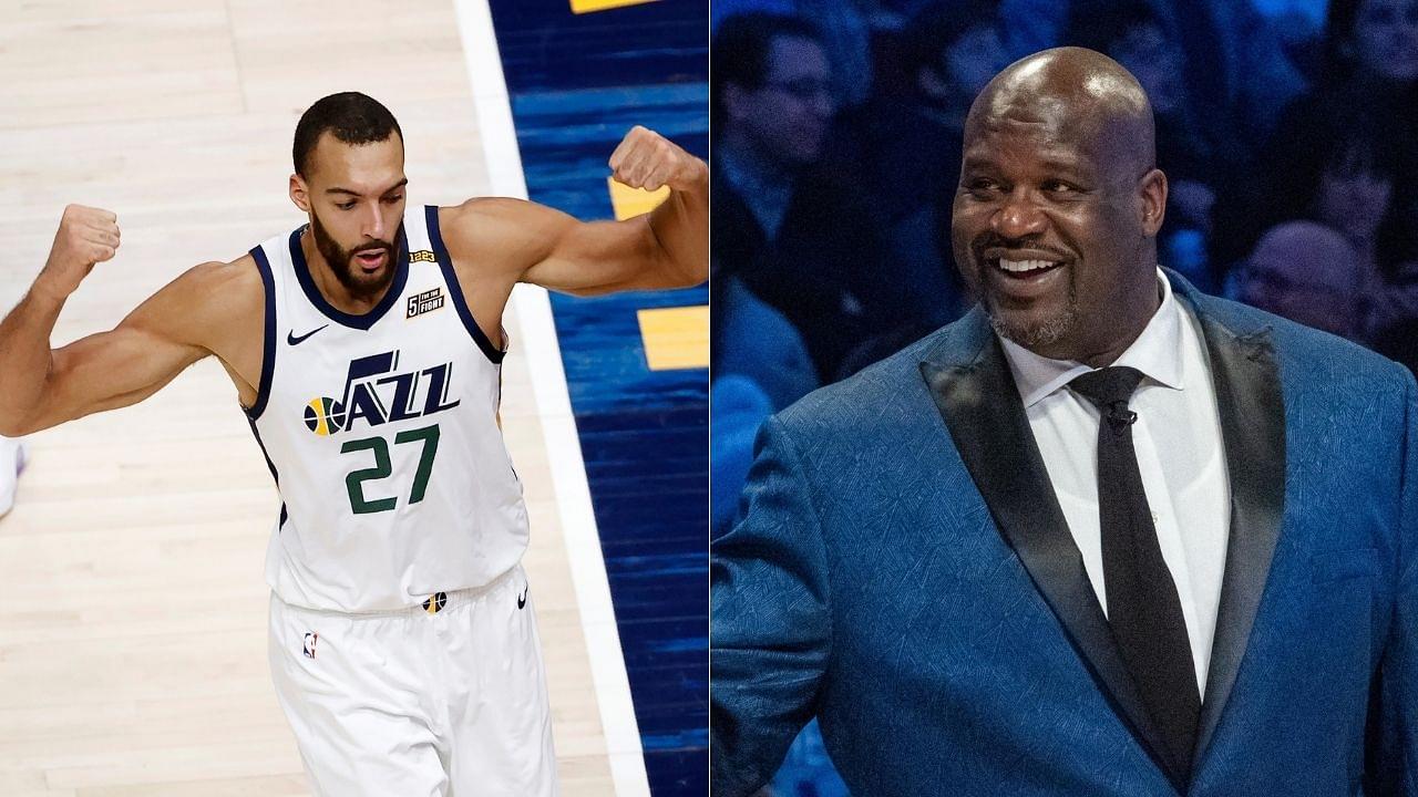 "Rudy Gobert just signed $205 million contract - Shaq tried to tell y'all about this fraud": NBA fans react to Lakers legend's January take that Jazz DPOY is not a supermax player