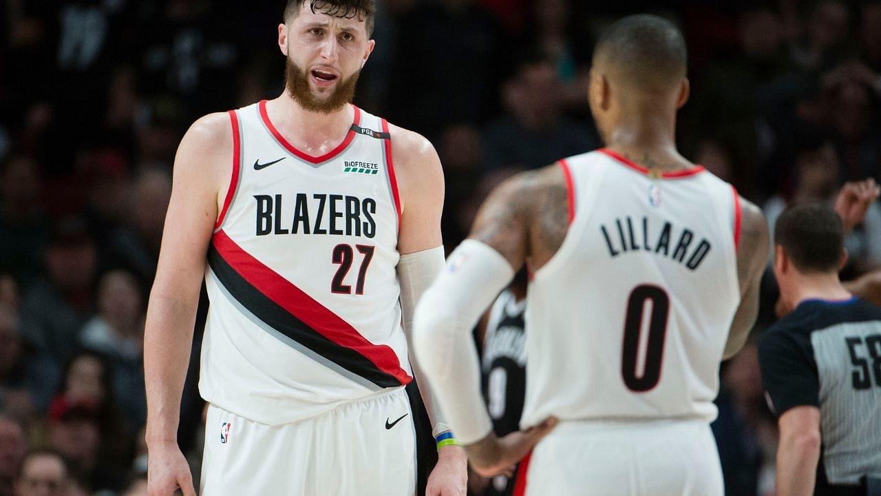 “If Damian Lillard leaves Portland then so do I”: Jusuf Nurkic puts the Blazers front office on blast by calling them ‘stupid’ for thinking of letting Lillard go