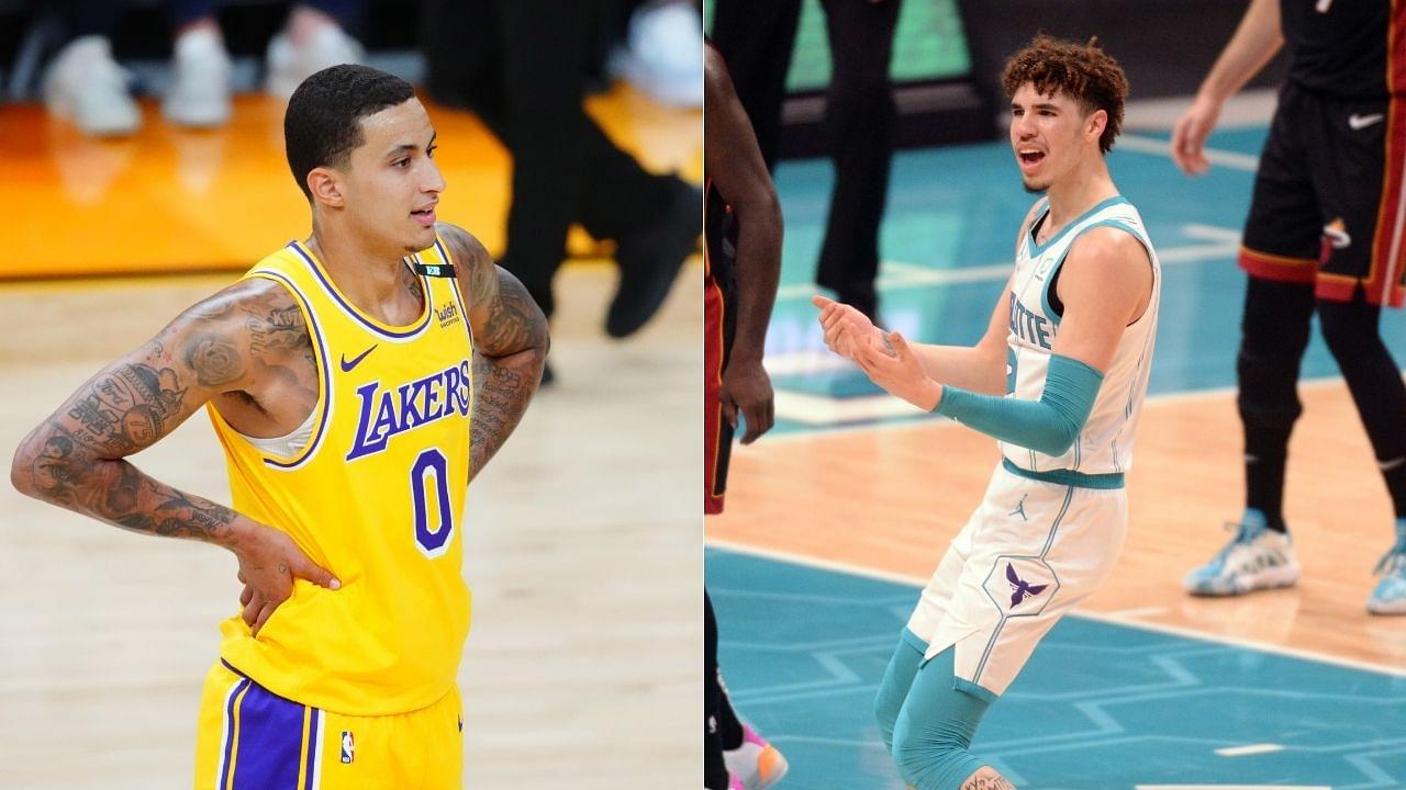 "Kyle Kuzma, I'm your favorite player's favorite player:" When 16-year-old LaMelo Ball talked trash to Lonzo's former Lakers teammate