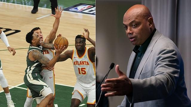 "Charles Barkley, Jeff Teague isn't even on the Hawks any more!": Inside the NBA crew reacts to Chuck forgetting who the Bucks star plays for ahead of Game 4