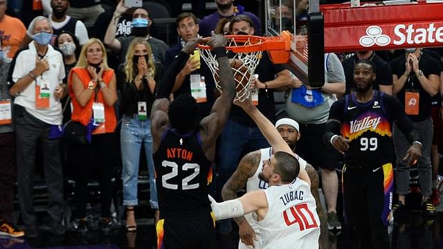 "Deandre Ayton's dunk was an all-time robbery": Skip Bayless indignant with NBA referees for blown out-of-bounds call in Clippers vs Suns Game 2