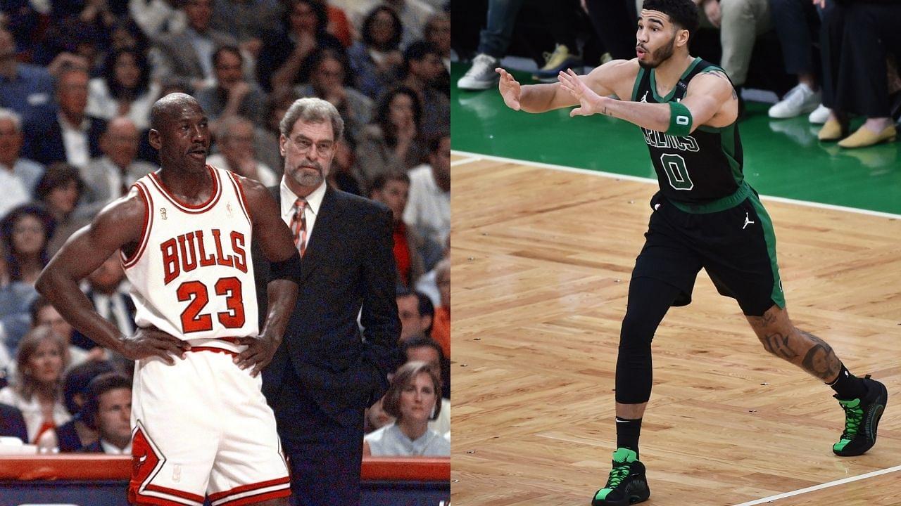 “I knocked over Michael Jordan’s wine glass and it broke”: Jayson Tatum recalls the hilariously embarrassing moment that ensued when he met the ‘GOAT’ for the first time