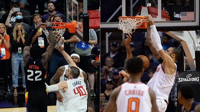 "Deandre Ayton pulled a Tyson Chandler": When Phoenix Suns ran similar out-of-bounds play for 7'1" center in 2017 and won the game on inbounds lob