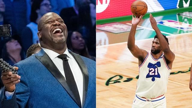 "Shaq would've been out of the NBA if they called fouls on him like Joel Embiid": Skip Bayless laments how soft basketball refereeing has become compared to the Lakers legend's heyday