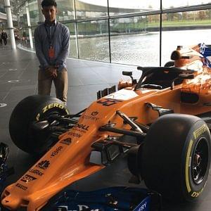 Lewis Appiagyei at McLaren