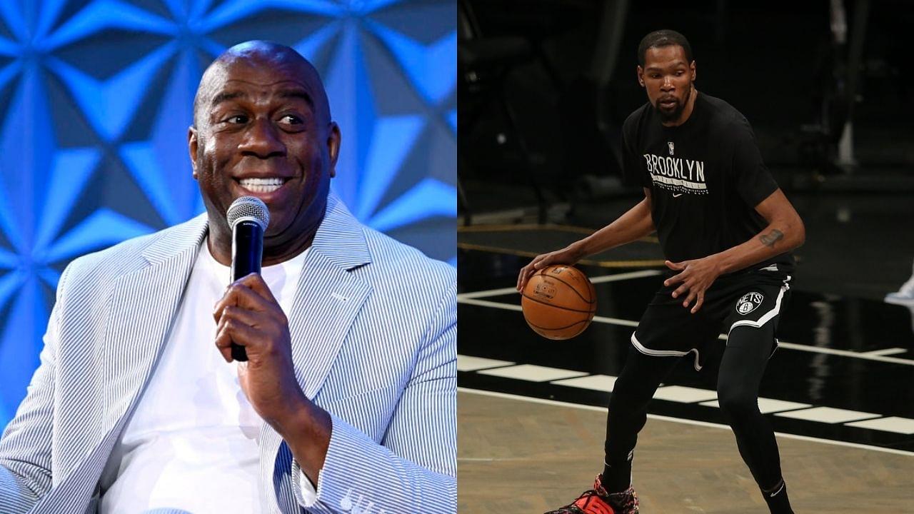 "Kevin Durant had a Michael Jordan and Kobe Bryant-type of performance": Lakers legend Magic Johnson compares the Brooklyn Nets star to the GOATs following a historic second round playoff performance