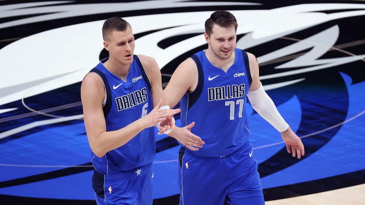 "I did not like that": Luka Doncic reveals his true feelings toward Kristaps Porzingis and his strip club visit mid-playoffs
