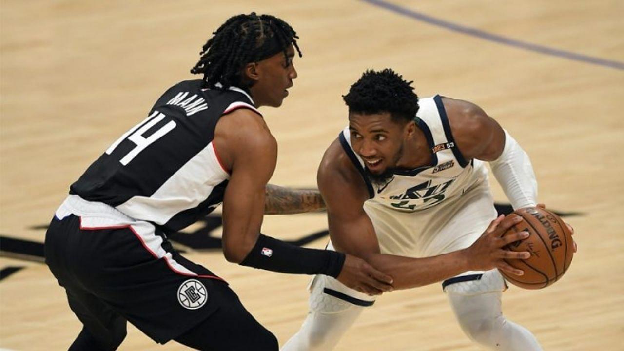 "Salute to Terance Mann... He's always been a warrior!": Donovan Mitchell praises the Clippers' forward after his career-high 39 point performance propelled the comeback Game 6 win
