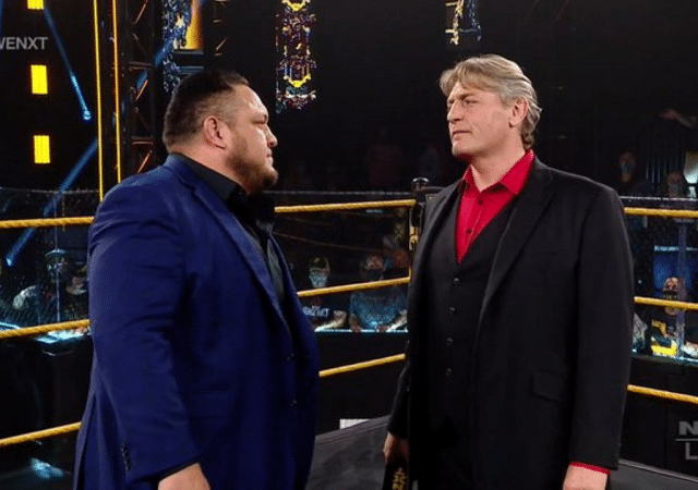 Samoa Joe makes WWE NXT return as William Regal’s enforcer