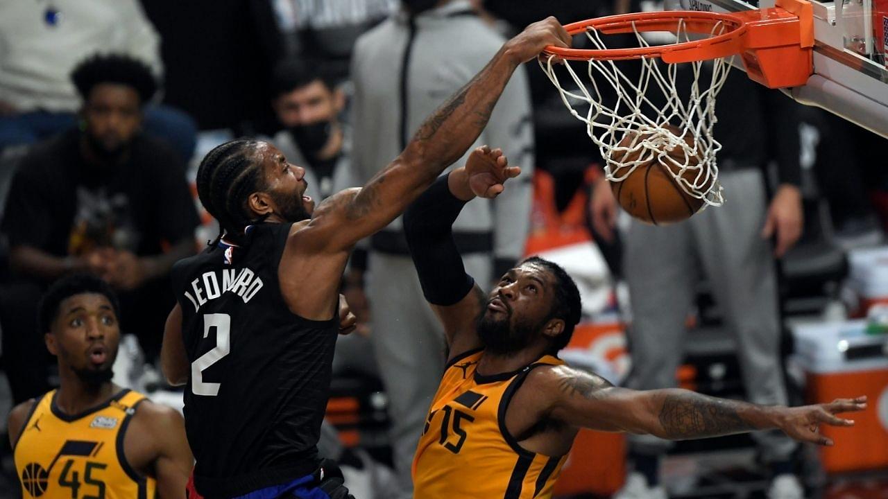 "Oh my God! See that Kawhi Leonard dunk?": Sixers' Joel Embiid is in awe after watching the Clippers' star dunk over Derrick Favors
