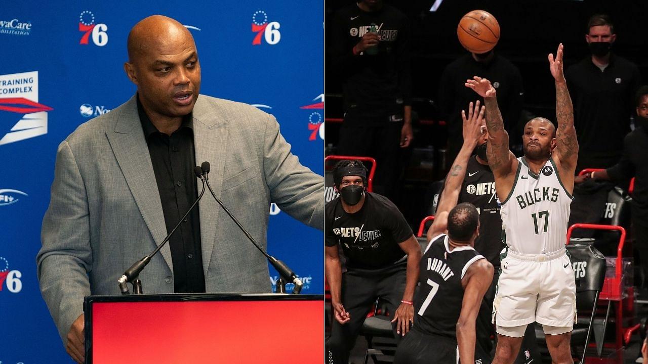 "PJ Tucker, this is the first time you haven't taken a corner shot": Charles Barkley hilariously calls out Bucks' defensive ace ahead of Game 1 vs Hawks