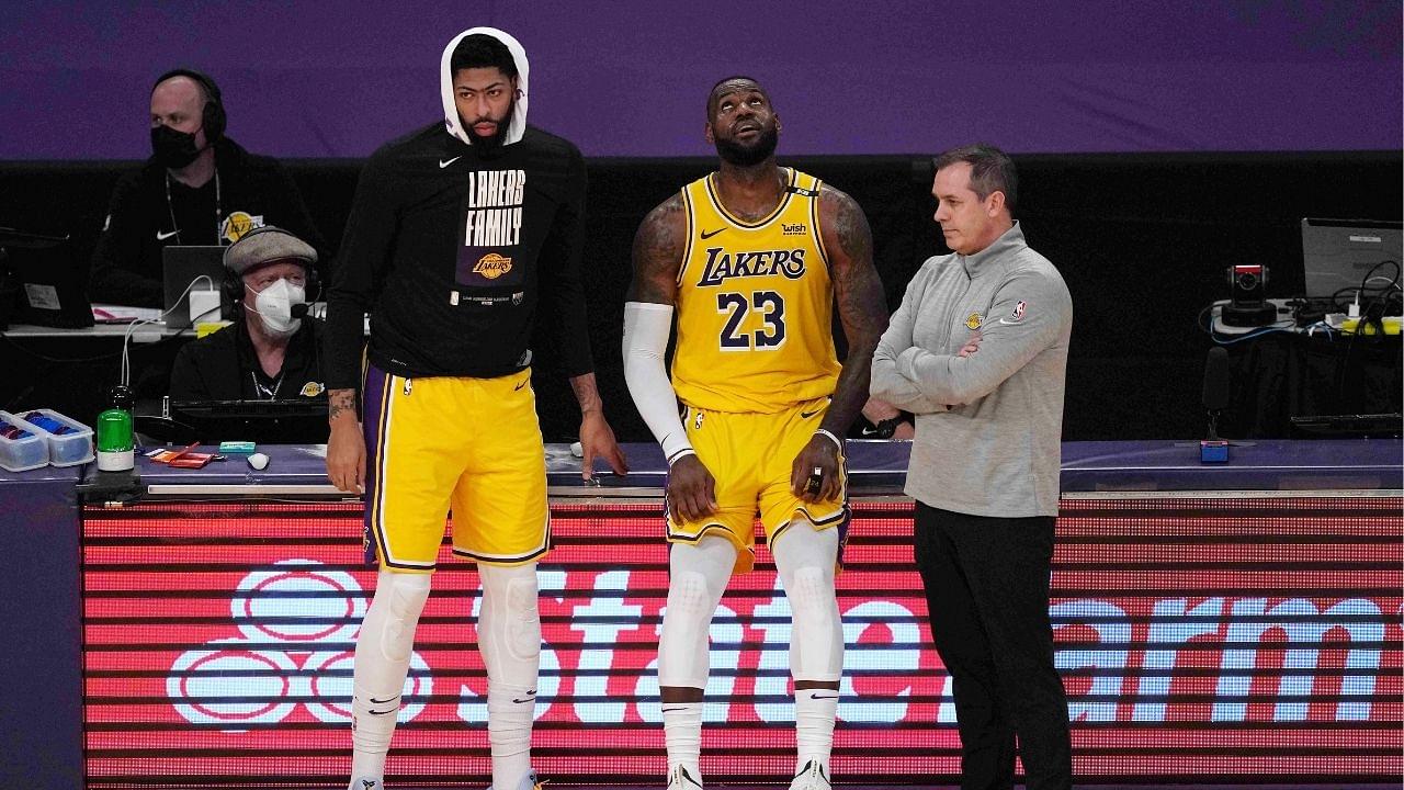 "Get the big guy healthy": LeBron James emphasizes the fitness of Anthony Davis as Lakers' top priority this offseason