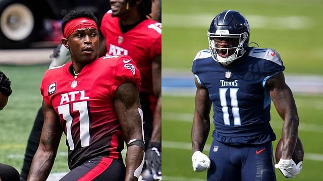 “Y’all done F*cked up”: AJ Brown is stoked after Tennessee Titans trade for Julio Jones.
