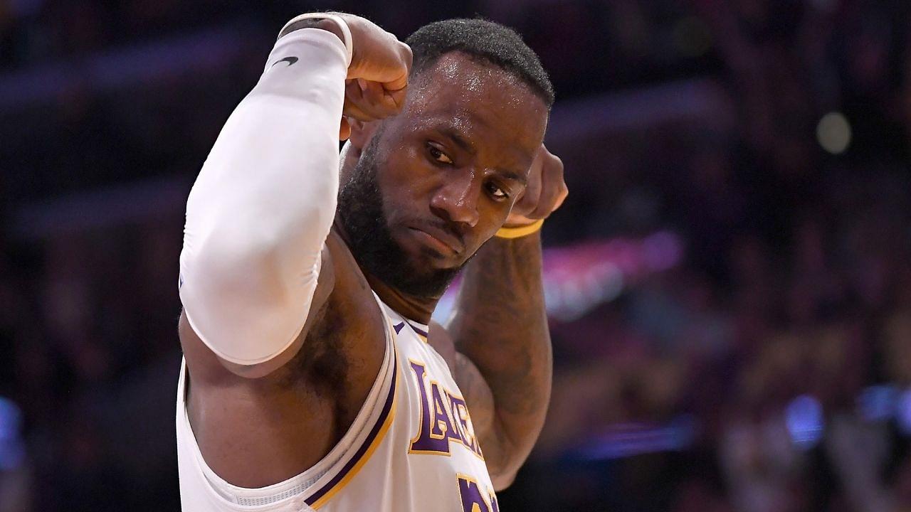 "That was some great defense but I'm still the best player in the world": Lakers megastar LeBron James had the last laugh as the Warriors' Juan Toscano-Anderson talked trash to the King