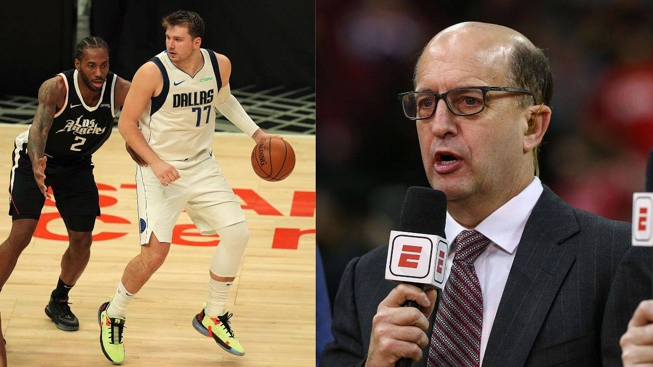 "Don't let Luka Doncic's whiteness fool you": Jeff Van Gundy makes controversial racial remark on Mavs star, leaves fans fuming