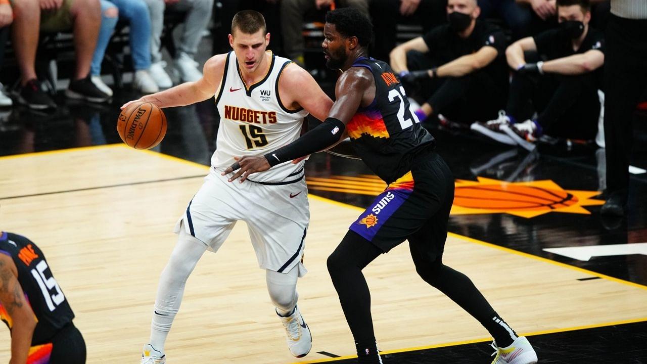 "If Nikola Jokic can't dominate Deandre Ayton, Nuggets aren't winning this series": Charles Barkley emphasizes what the 2021 NBA MVP needs to do vs Devin Booker's Suns