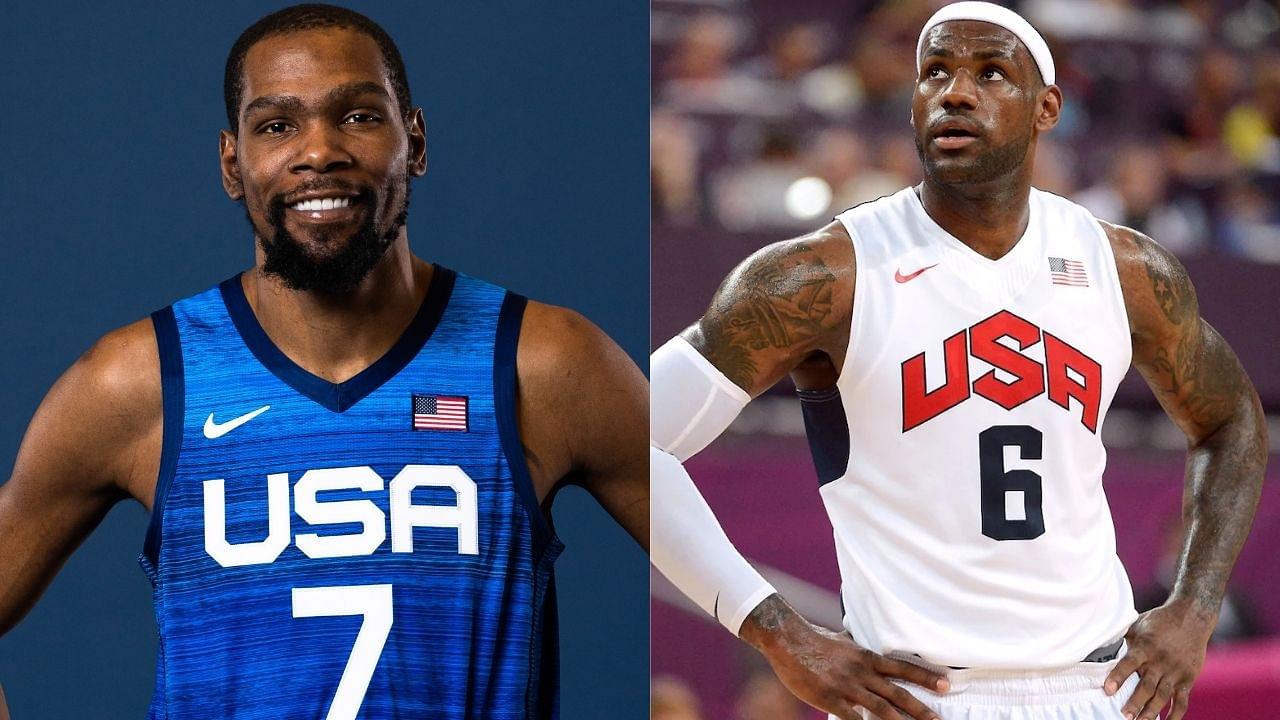 "Who needs LeBron James when we have Kevin Durant": Skip Bayless takes a shot at Lakers star will comparing KD to Michael Jordan in Team USA's Olympic campaign