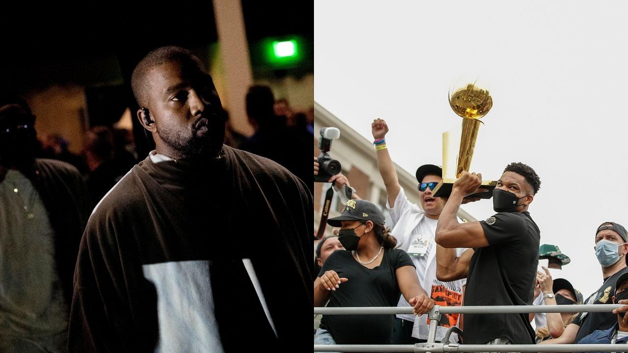 "I run with the Bucks boy, lemme Giannis": Kanye West shouts out the Bucks MVP on 'Donda' before Drake following Finals win over Chris Paul and Suns