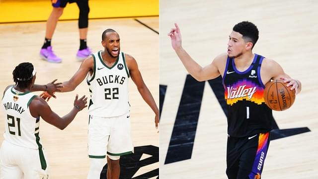 "Devin Booker, Holiday and Middleton are true professionals for keeping their word and participating in the Olympics": Draymond Green compliments his USA Basketball teammates for their commitment right after the 2021 NBA Finals