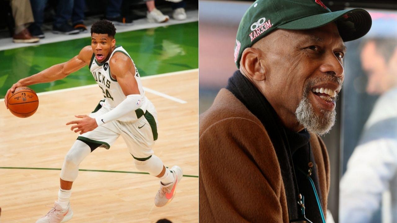 "I'm little bit taller than Giannis Antetokounmpo, so that might help": Former NBA legend Kareem Abdul-Jabbar discusses a 1-on-1 matchup with the Milwaukee superstar