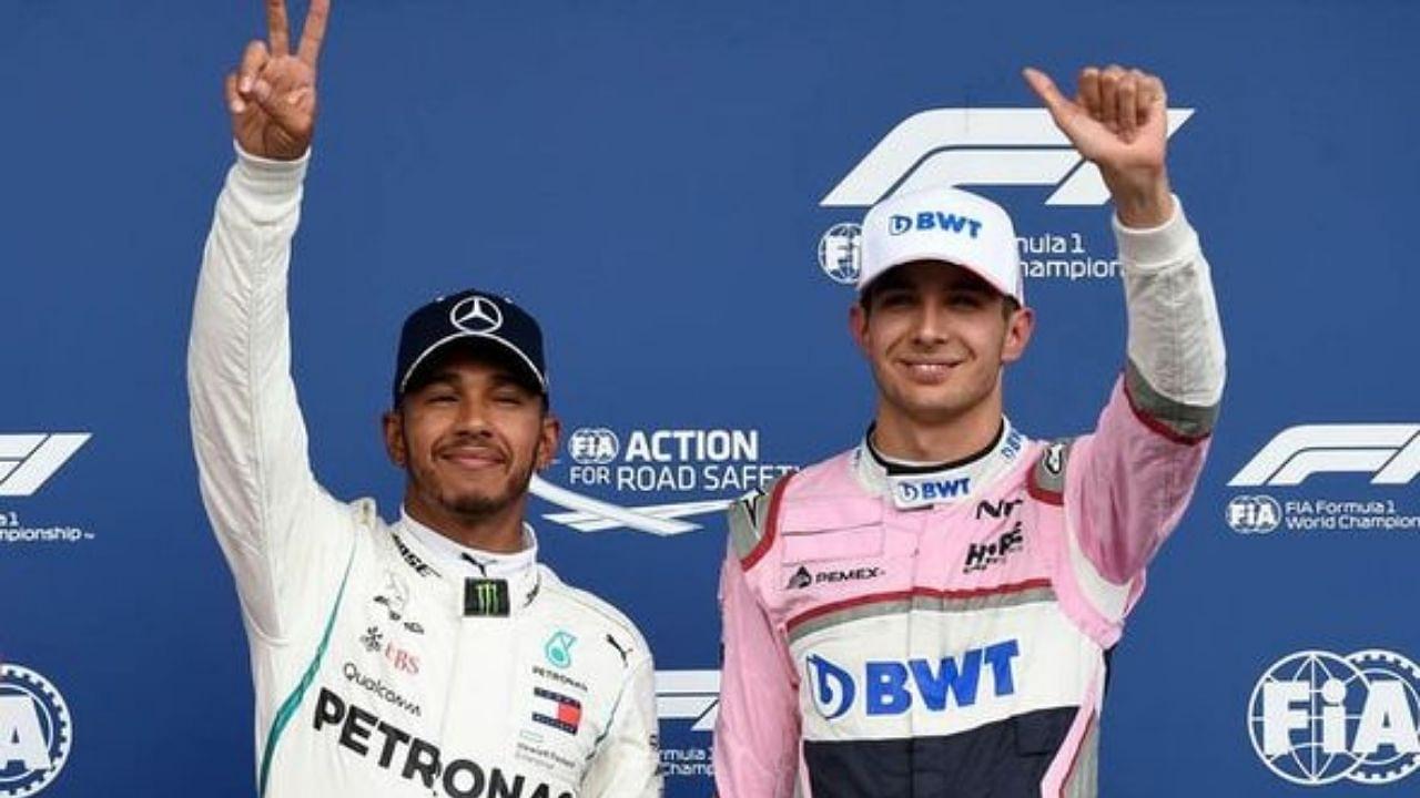 "That was like a couple of years ago"– Lewis Hamilton schools Esteban Ocon's nostalgia