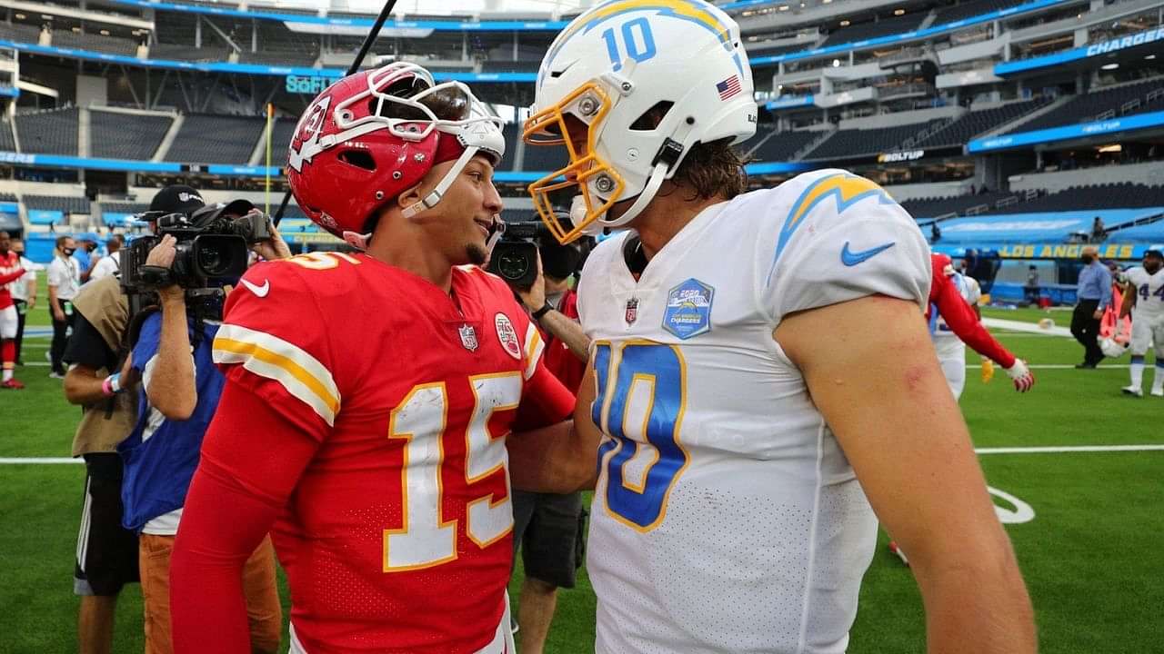 Patrick Mahomes owns up to Justin Herbert remark after Chargers, Chiefs  game: 'I guess I believe it'