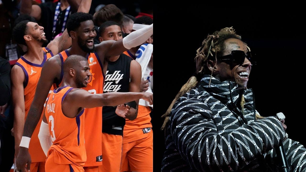 “Chris Paul and Lil Wayne have genuine love for each other”: Skip Bayless reacts to the Suns superstar and the rapper hugging it out following their Game 6 win over Paul George and the Clippers