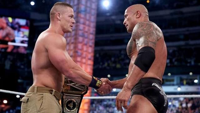 John Cena comments on the Rock making a potential return to WWE