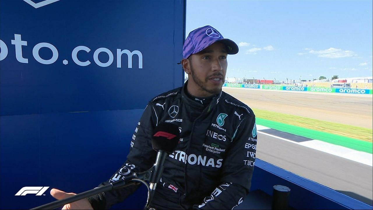 "I'm sorry I wasn't able to get the win"– Lewis Hamilton apologizes to fans at Silverstone