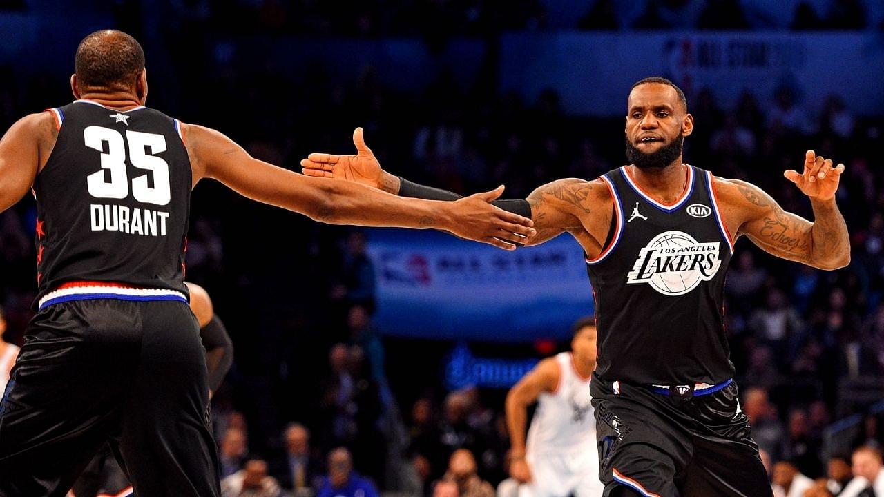 "The King still rules the clutch": A recent statistic shows that LeBron James is more clutch than Kevin Durant in NBA Playoffs