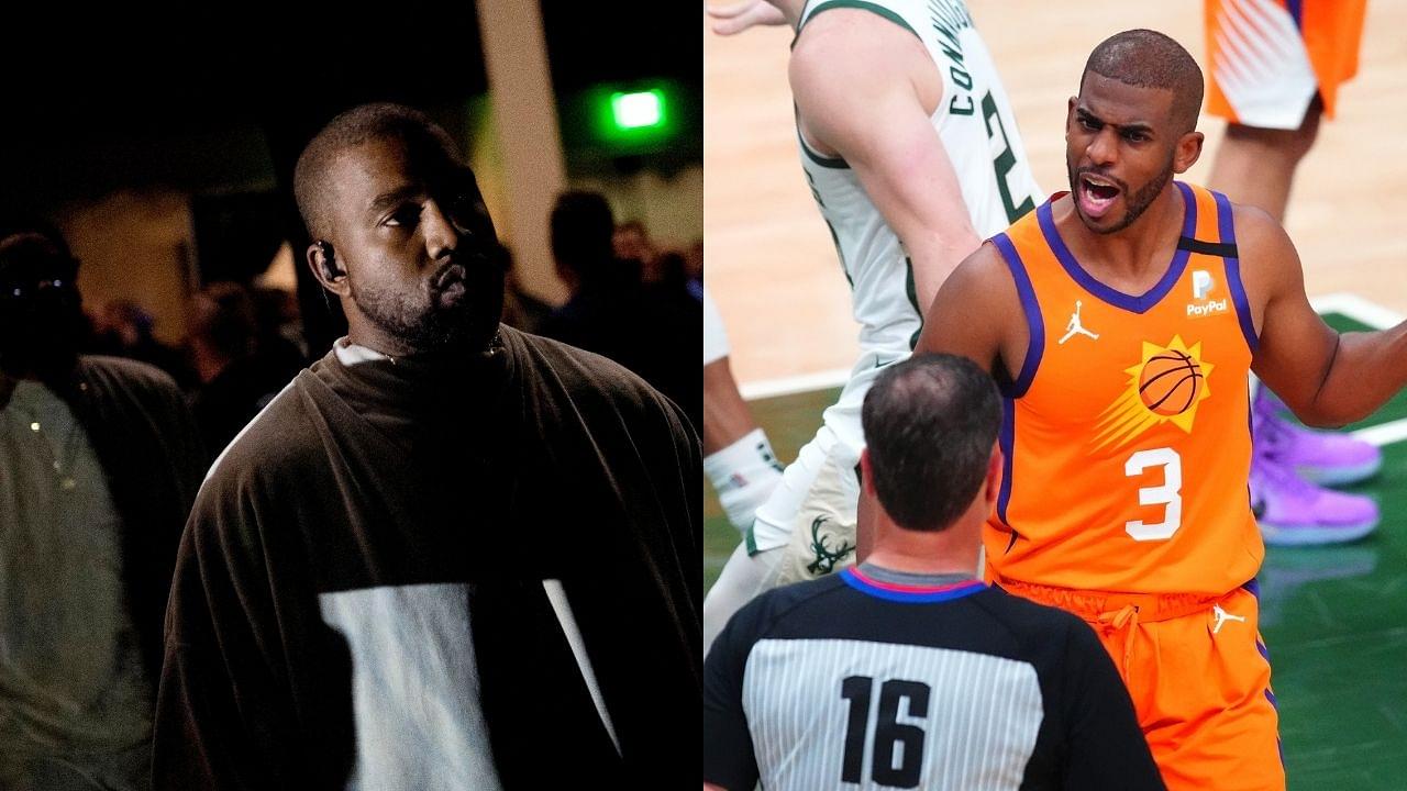 “Kanye West randomly stood up and gave a powerful speech about Chris Paul ”: The Grammy-winner was mesmerized by the Suns ‘point God’ at a restaurant during their Game 4 loss to Giannis and the Bucks