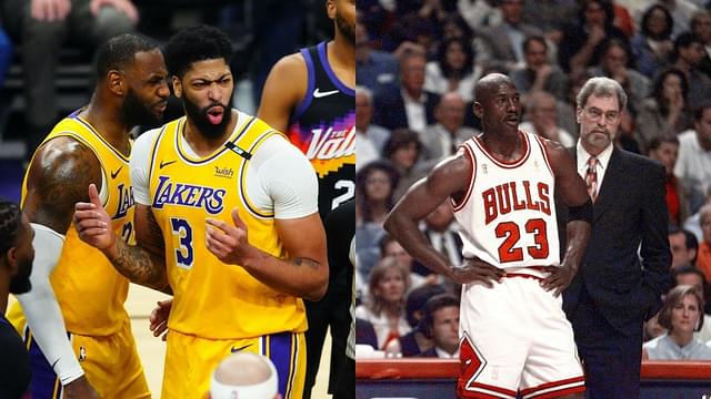 “LeBron James or Michael Jordan?” Anthony Davis shockingly picks between the ‘GOAT’ and the Lakers MVP following the release of Space Jam 2