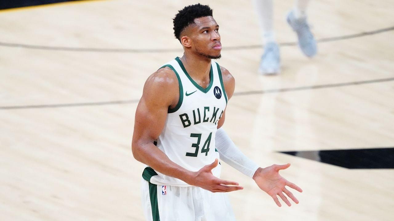 "I'm just here so I don't get fined": Giannis Antetokounmpo jokes about pulling a Marshawn Lynch ahead of NBA Finals Game 3 vs Suns