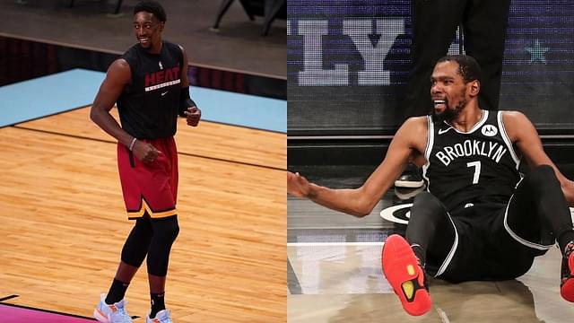 “Kevin Durant stop lying, Damian Lillard took your ball!”: Nets MVP hilariously squabbles with Bam Adebayo for breaking an unwritten rule in basketball ahead of Tokyo 2020