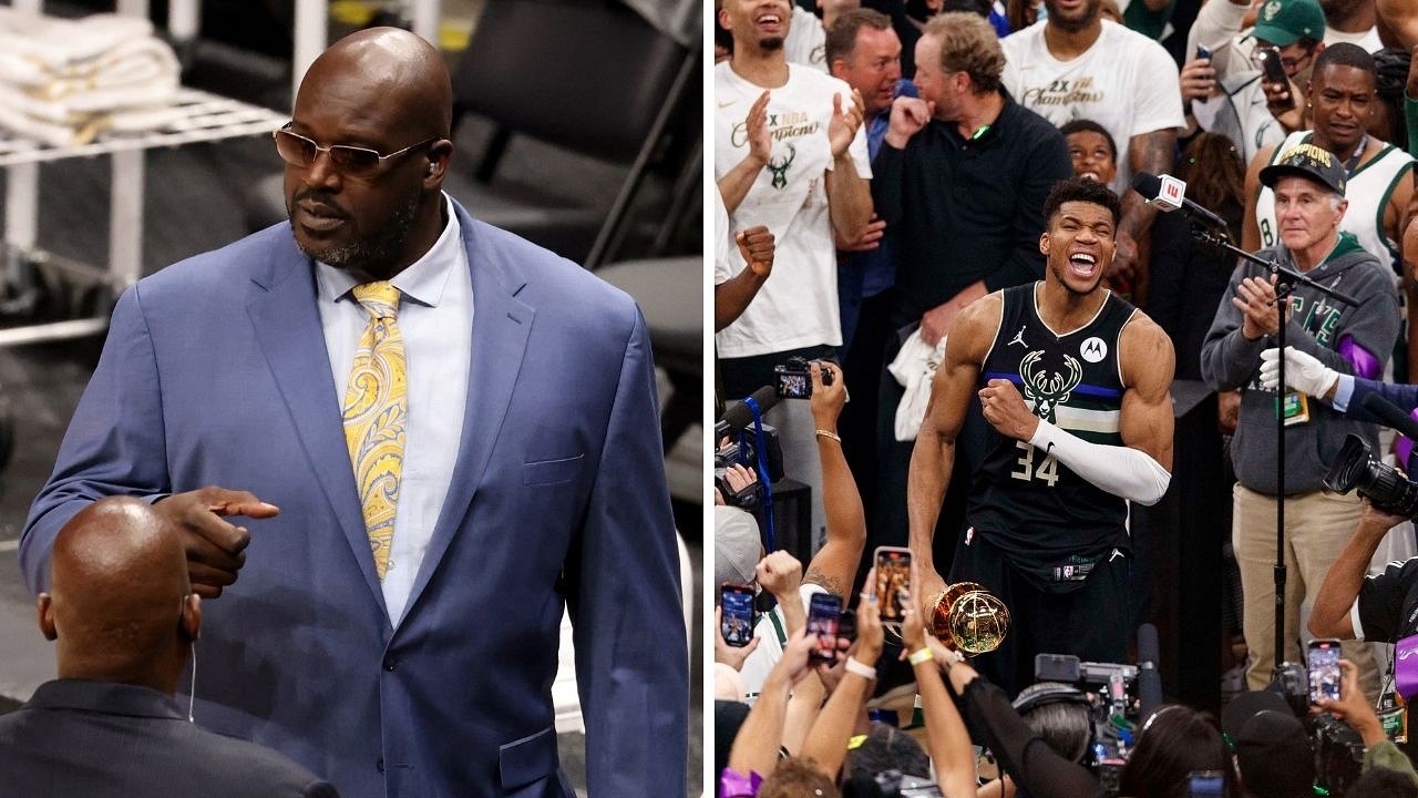 "Giannis is already Shaq in his prime right now!": Shannon Sharpe delivers a flaming hot take about the Bucks star after Milwaukee become NBA champs