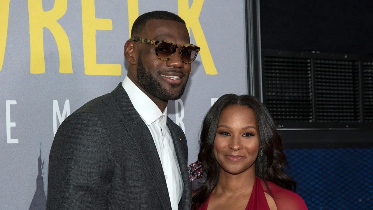 lebron and savannah space jam