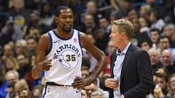 "Kevin Durant, you gotta say f**k it like LeBron James did": When Warriors' Head Coach Steve Kerr asked the Slim Reaper to be like the Lakers' superstar