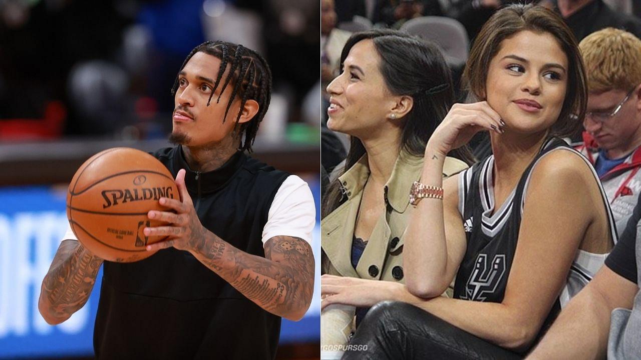 "Jordan Clarkson dated Kendal Jenner, Bella Hadid and is eyeing for that three peat": NBA fans mock the Sixth Man of the Year for supposedly shooting his shot with American singer Selena Gomez