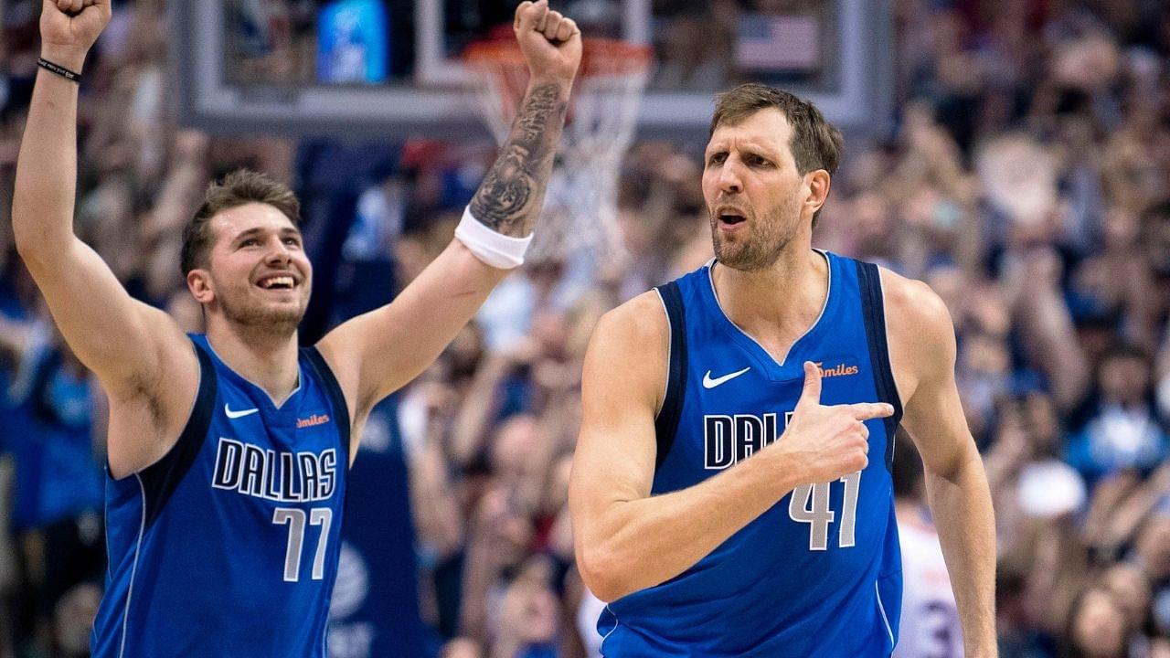 “Dirk Nowitzki will beat Luka Doncic cause he just won’t miss”: Mark Cuban explains why he picks the Dallas legend to defeat the Slovenian superstar in a one-on-one matchup
