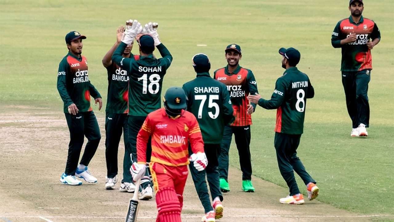 Zimbabwe vs Bangladesh 1st T20I Live Telecast Channel in India and