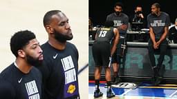 "LeBron James, Kyrie, Harden, Anthony Davis and myself": Kevin Durant names his preferred NBA 2K starting lineup exclusively with Lakers and Nets superstars